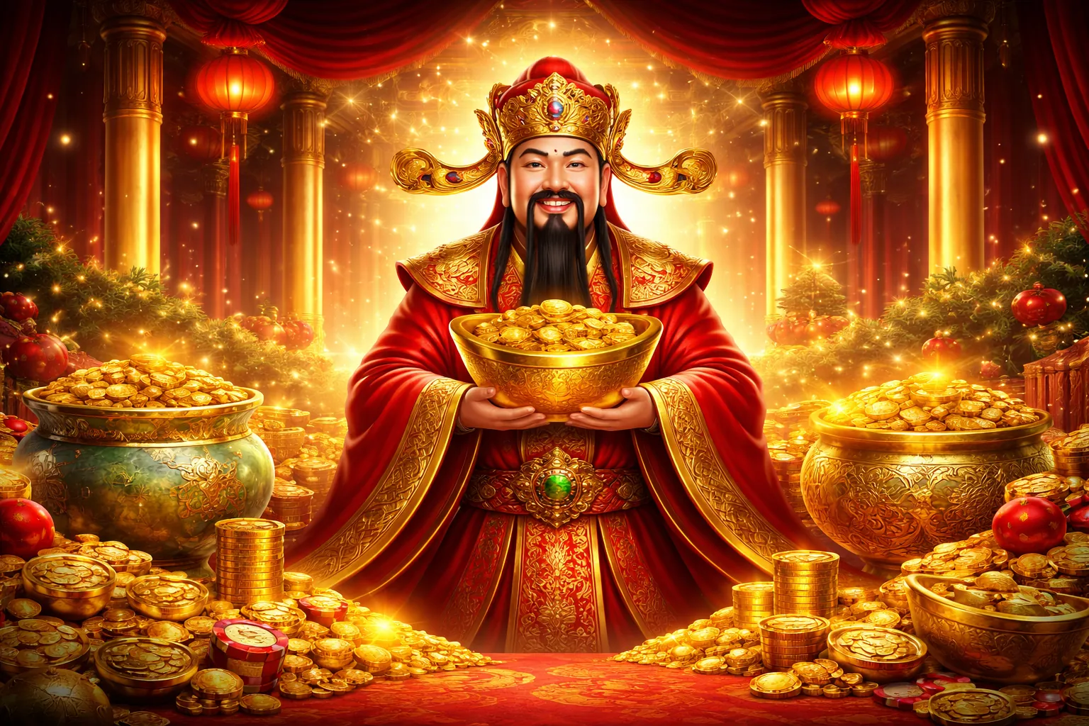 Hình ảnh tổng quan về chương trình hoàn trả hàng ngày tại fu88 bet, với các biểu tượng tiền tệ và chip casino, thể hiện sự giàu có và cơ hội thắng lớn.